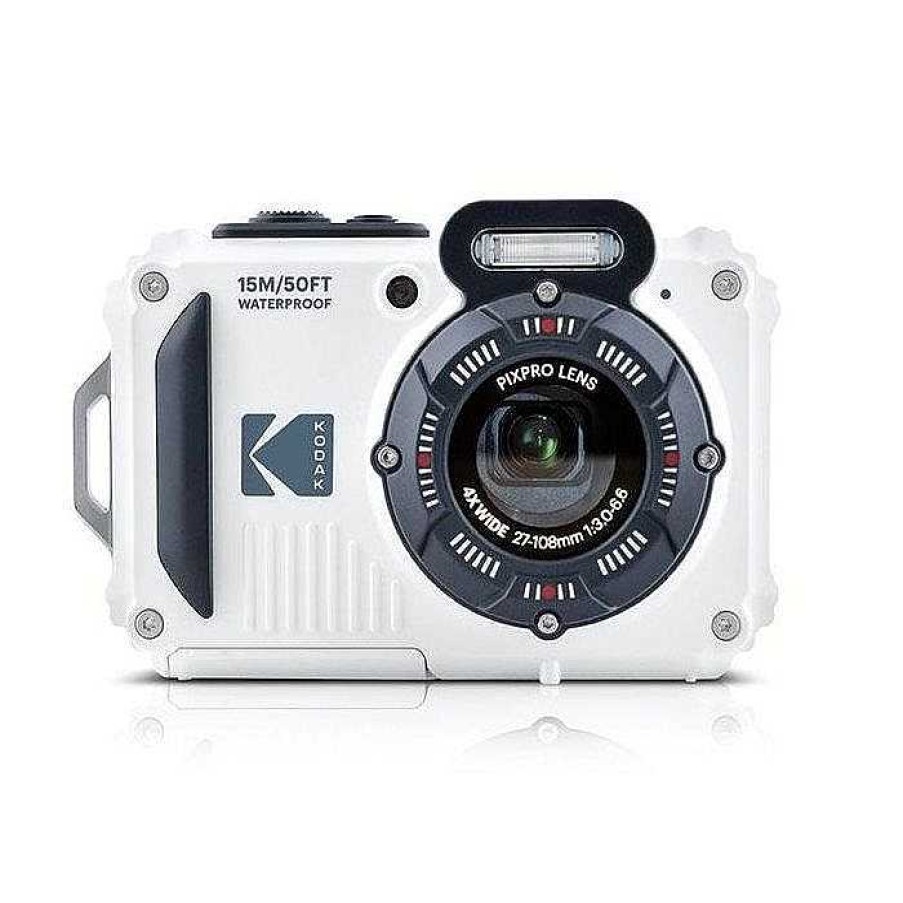 Camera Centre UK Kodak Pixpro Wpz2 Waterproof Tough Compact Camera - White | Compact Cameras