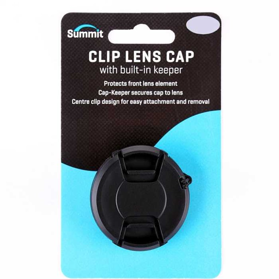 Camera Centre UK Summit 37Mm Clip On Lens Cap With Cap Keeper | Lens Hoods & Caps