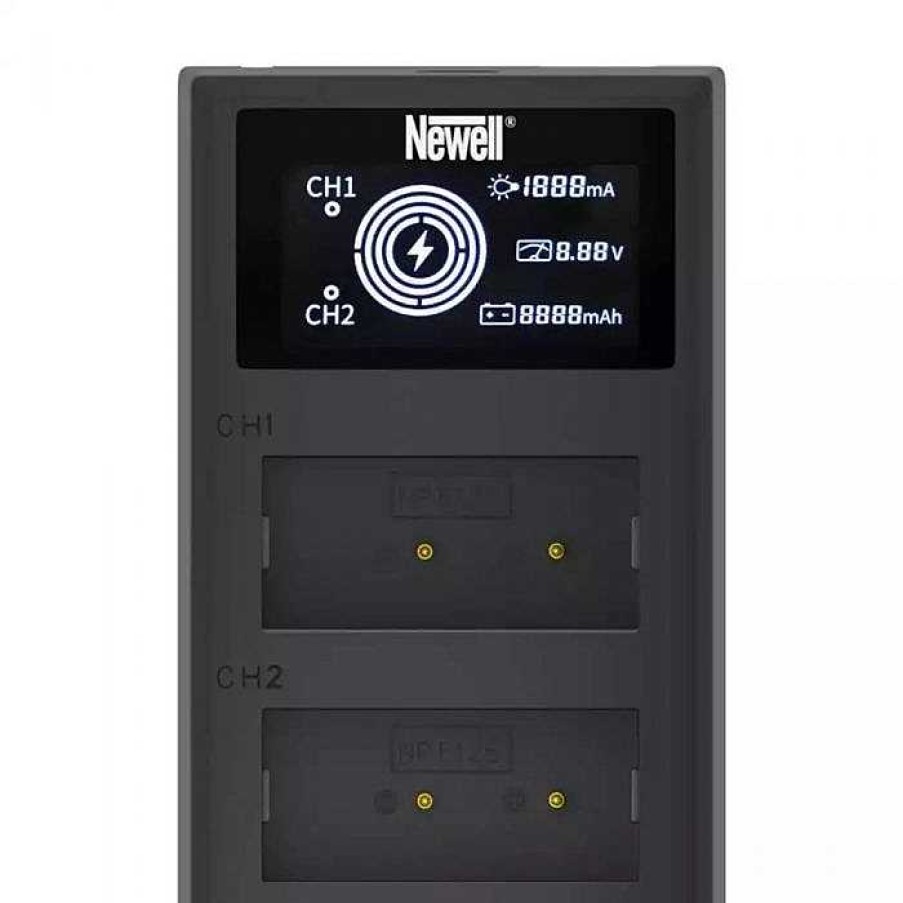 Camera Centre UK Newell Dual Channel Battery Charger For Fujifilm Np-W126 Batteries | Battery Chargers