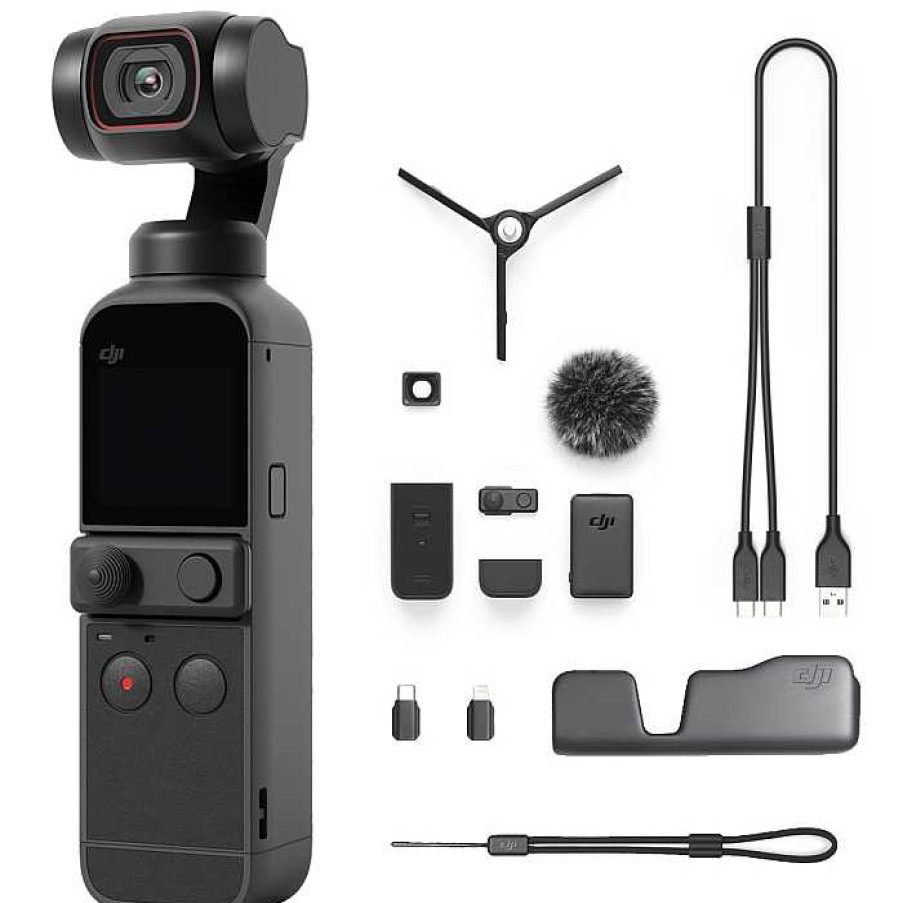 Camera Centre UK Dji Pocket 2 4K Gimbal Camera Creator Combo | Video Cameras