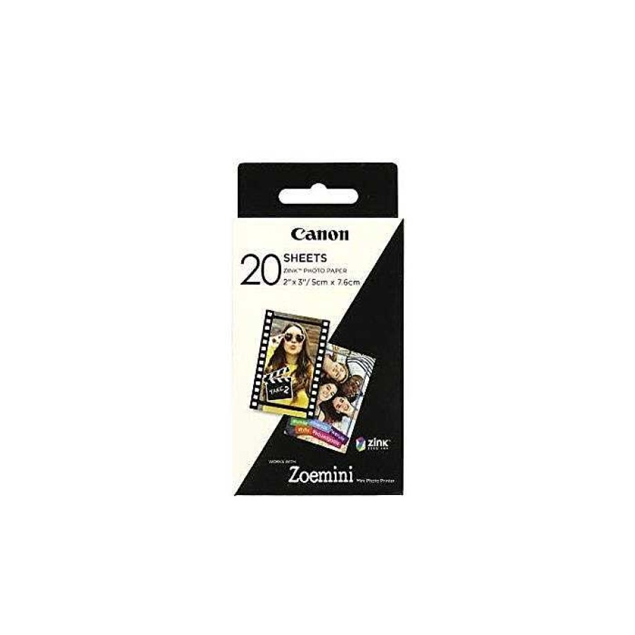 Camera Centre UK Canon Zoemini Zink Photo Paper 20 Sheets | Film & Darkroom