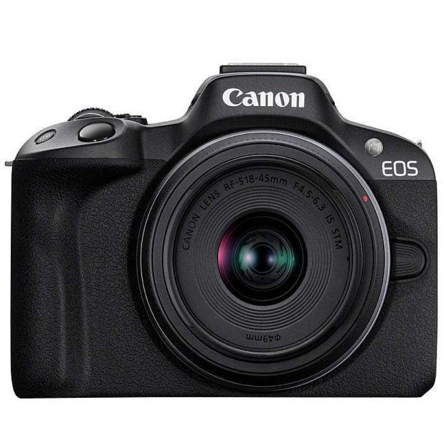 Camera Centre UK Canon Eos R50 Aps-C Digital Mirrorless Camera With 18-45Mm Is Stm Lens - Black | Canon Eos Cameras