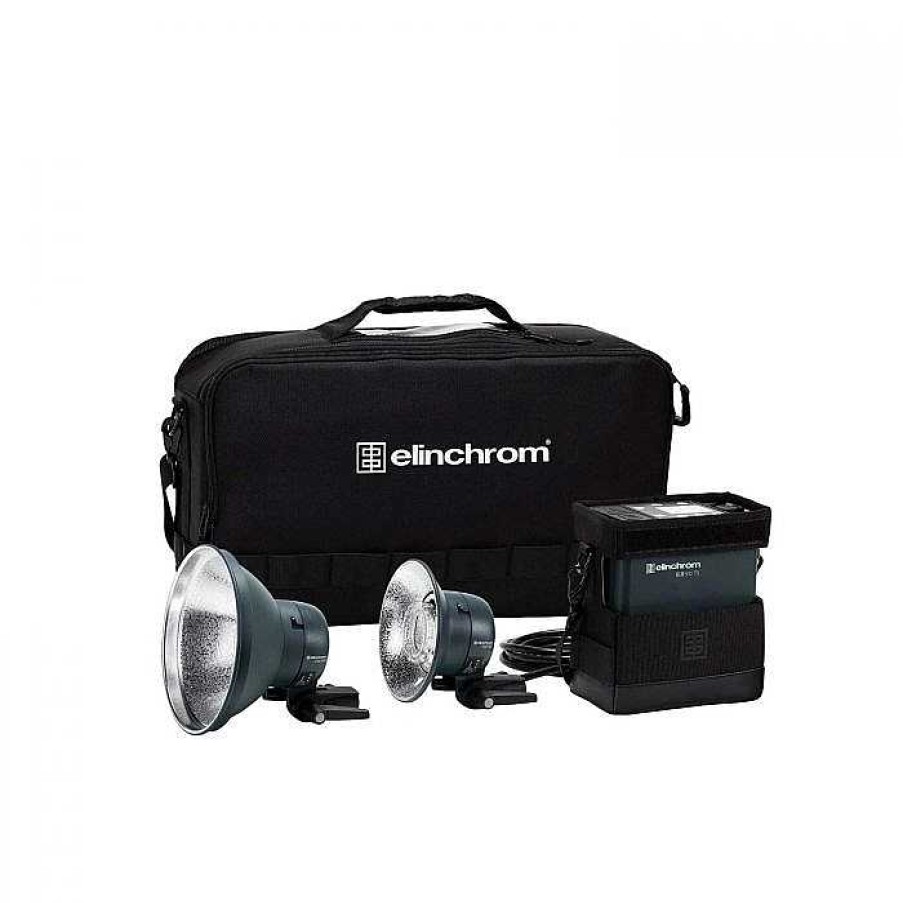 Camera Centre UK Elinchrom Elb 500 Ttl Dual To Go Set | Studio Lighting