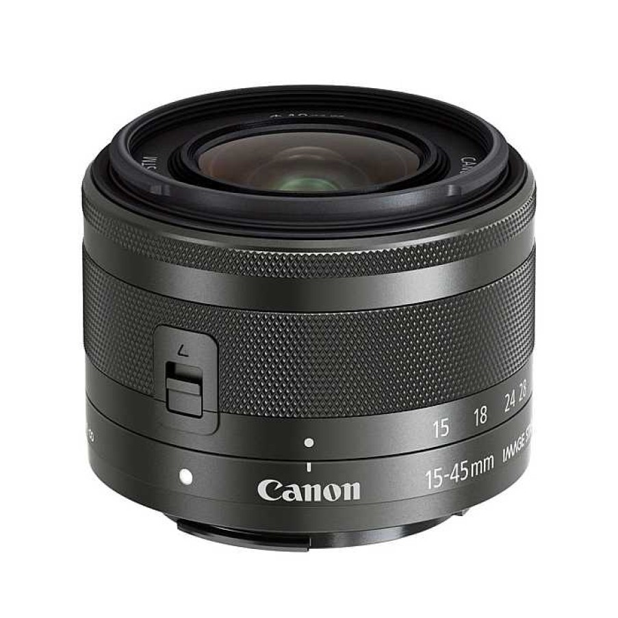 Camera Centre UK Canon Ef-M 15-45Mm F3.5-6.3 Is Stm Lens - Black: White Box | Canon Fit