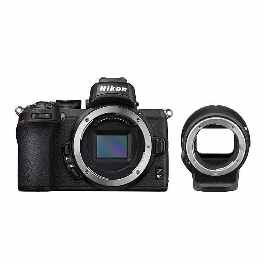 Camera Centre UK Nikon Z50 Digital Mirrorless Camera With Ftz Mount Adapter | Nikon Z Cameras