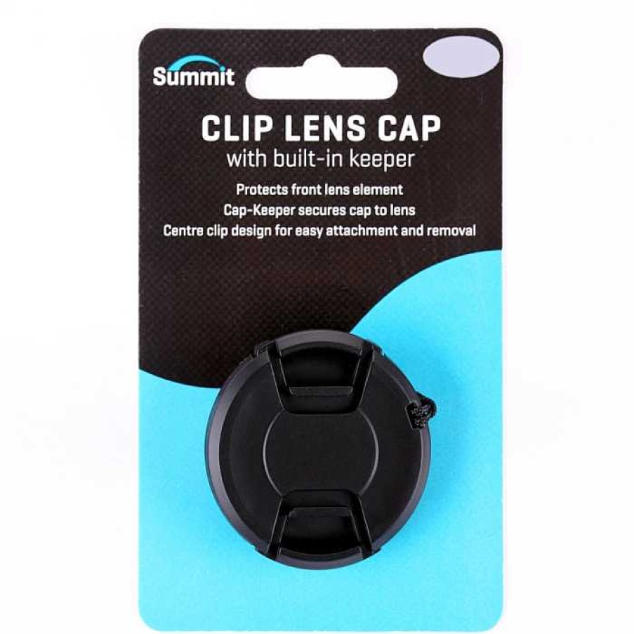 Camera Centre UK Summit 49Mm Clip On Lens Cap With Cap Keeper | Lens Hoods & Caps