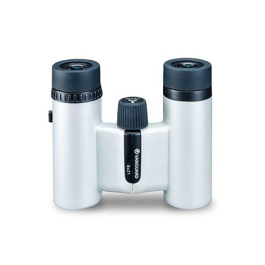 Camera Centre UK Vanguard Vesta 10X21 Compact Pocket Binoculars - Pearl White | Binoculars