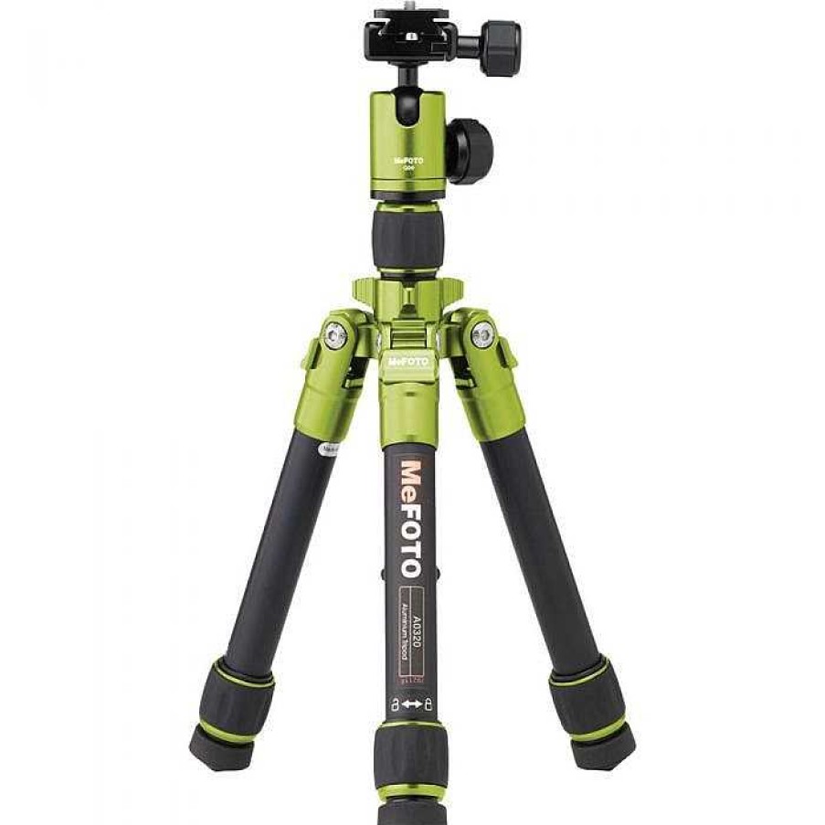 Camera Centre UK Mefoto Daytrip Compact Tripod With Ball Head - Green | Tripods