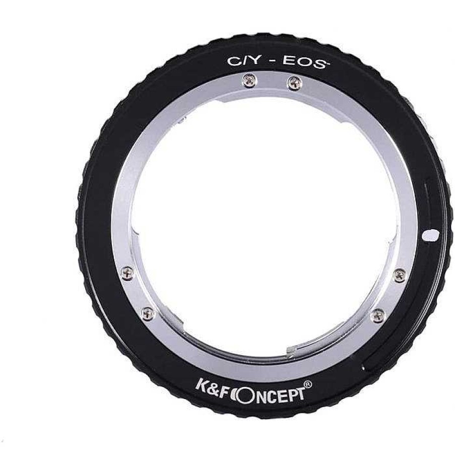 Camera Centre UK K&F Concept Contax Yashica To Canon Ef Mount Lens Adapter - Kf06.129 | Lens Adapters