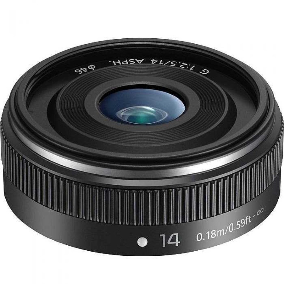 Camera Centre UK Panasonic 14Mm F2.5 Ii Lumix G Asph Micro Four Thirds Lens - Black | Micro 4/3 Fit