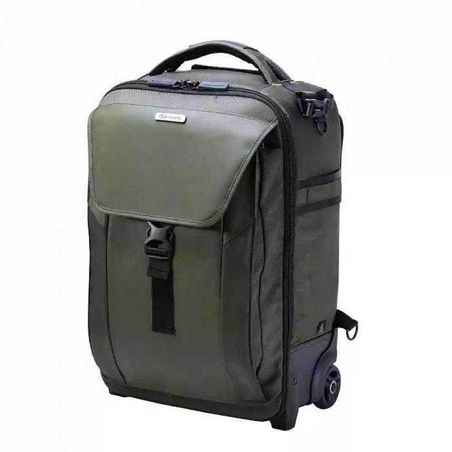 Camera Centre UK Vanguard Veo Select 59T 2-Wheel Roller Case / Backpack - Green | Rollers