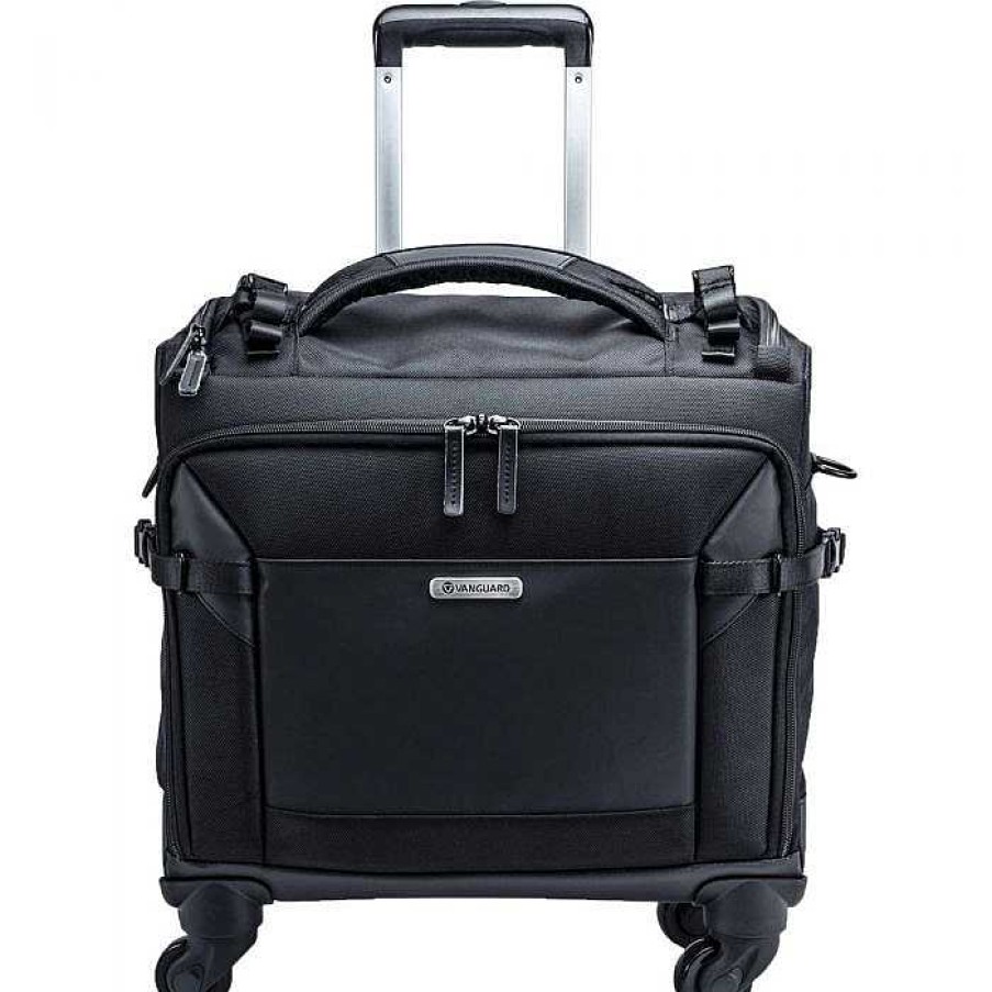 Camera Centre UK Vanguard Veo Select 42T Bk - Pilot Style Roller / Shoulder Bag - Black | Rollers