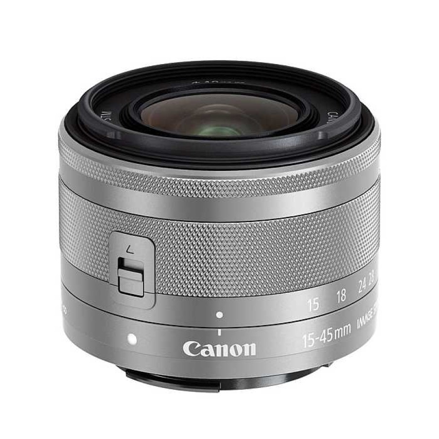 Camera Centre UK Canon Ef-M 15-45Mm F3.5-6.3 Is Stm Lens - Silver: White Box | Canon Fit