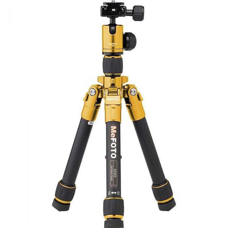 Camera Centre UK Mefoto Daytrip Compact Tripod With Ball Head - Yellow | Tripods