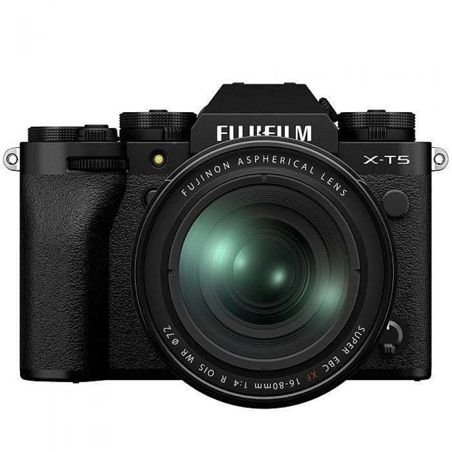 Camera Centre UK Fujifilm X-T5 Digital Mirrorless Camera With 16-80Mm Xf Lens - Black | Fujifilm X Cameras