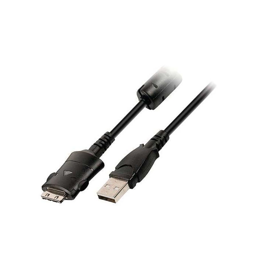 Camera Centre UK Valueline 2M Usb 2.0 A Male To Male Connector For Samsung Camera - Black | Cables & Connectivity