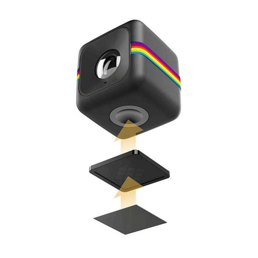 Camera Centre UK Polaroid Cube & Cube+ Magnet Square "Plate" Mount For Any Non-Metal Surface | Action Cam Accessories