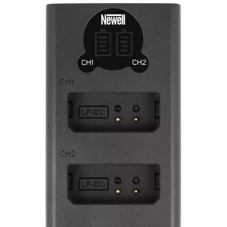 Camera Centre UK Newell Dual Channel Battery Charger For Canon Lp-E10 Batteries | Battery Chargers