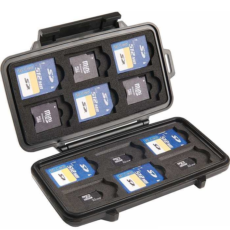 Camera Centre UK Peli 0915 Memory Card Case - Watertight, Dustproof And Crushproof | Waterproof & Hard Cases