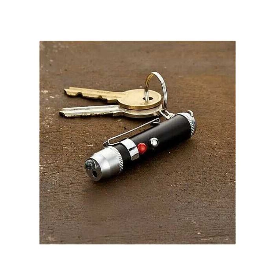 Camera Centre UK True Utility Laserlite Led Torch And Red Laser Pen Keyring | Torches