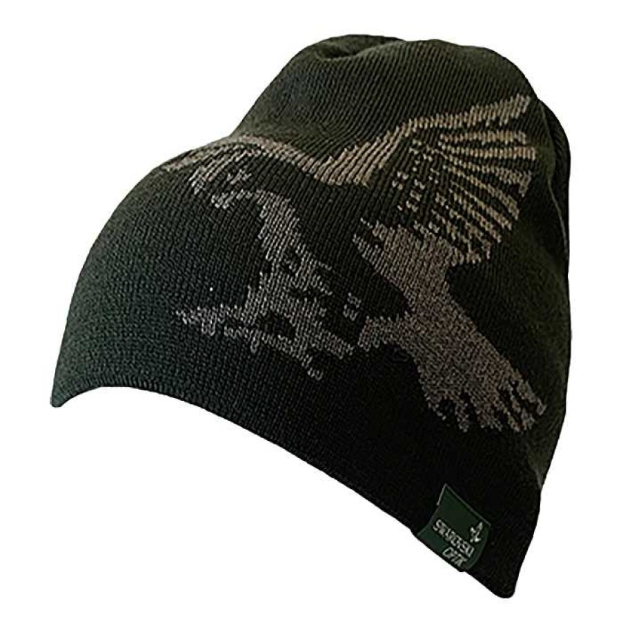 Camera Centre UK Swarovski Merino Beanie Hat - Green | Binocular & Scope Accessories