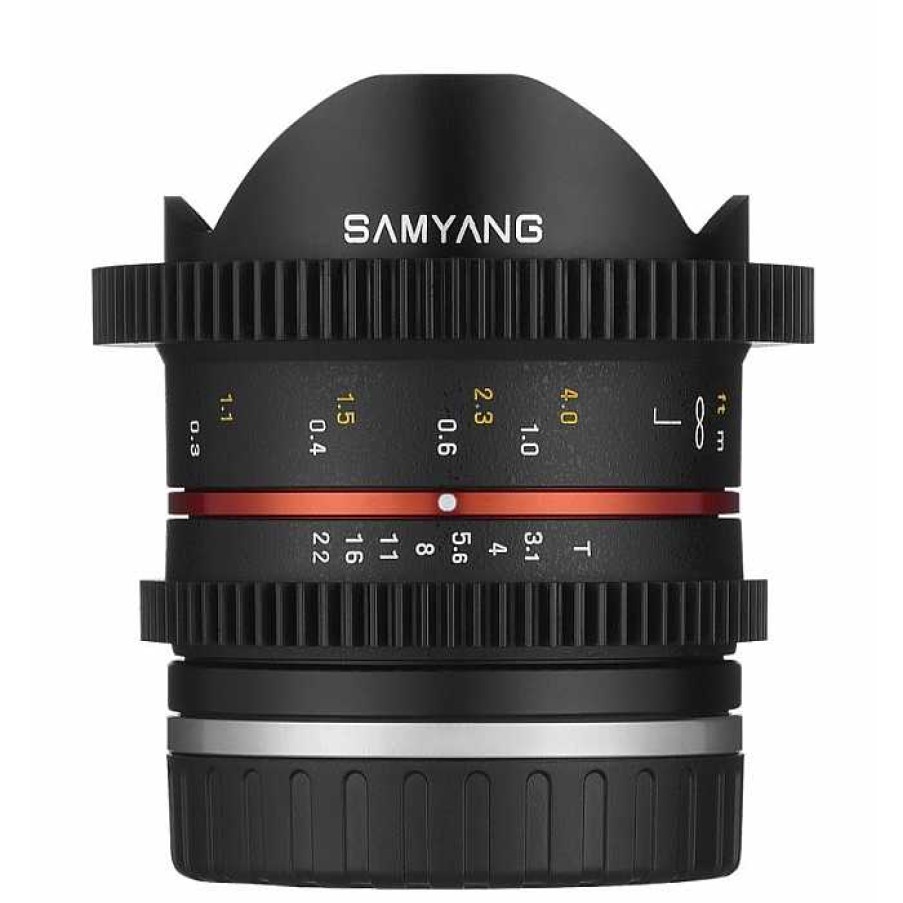 Camera Centre UK Samyang 8Mm T3.1 Video Umc Fish-Eye Ii Lens - Fujifilm X Fit Aa0239 | Fujifilm Fit